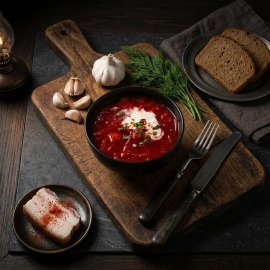 Борщ в банке